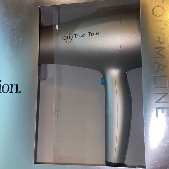 Ion Ceramic Tourmaline Touch Tech 1875 Watt Hair Dryer New